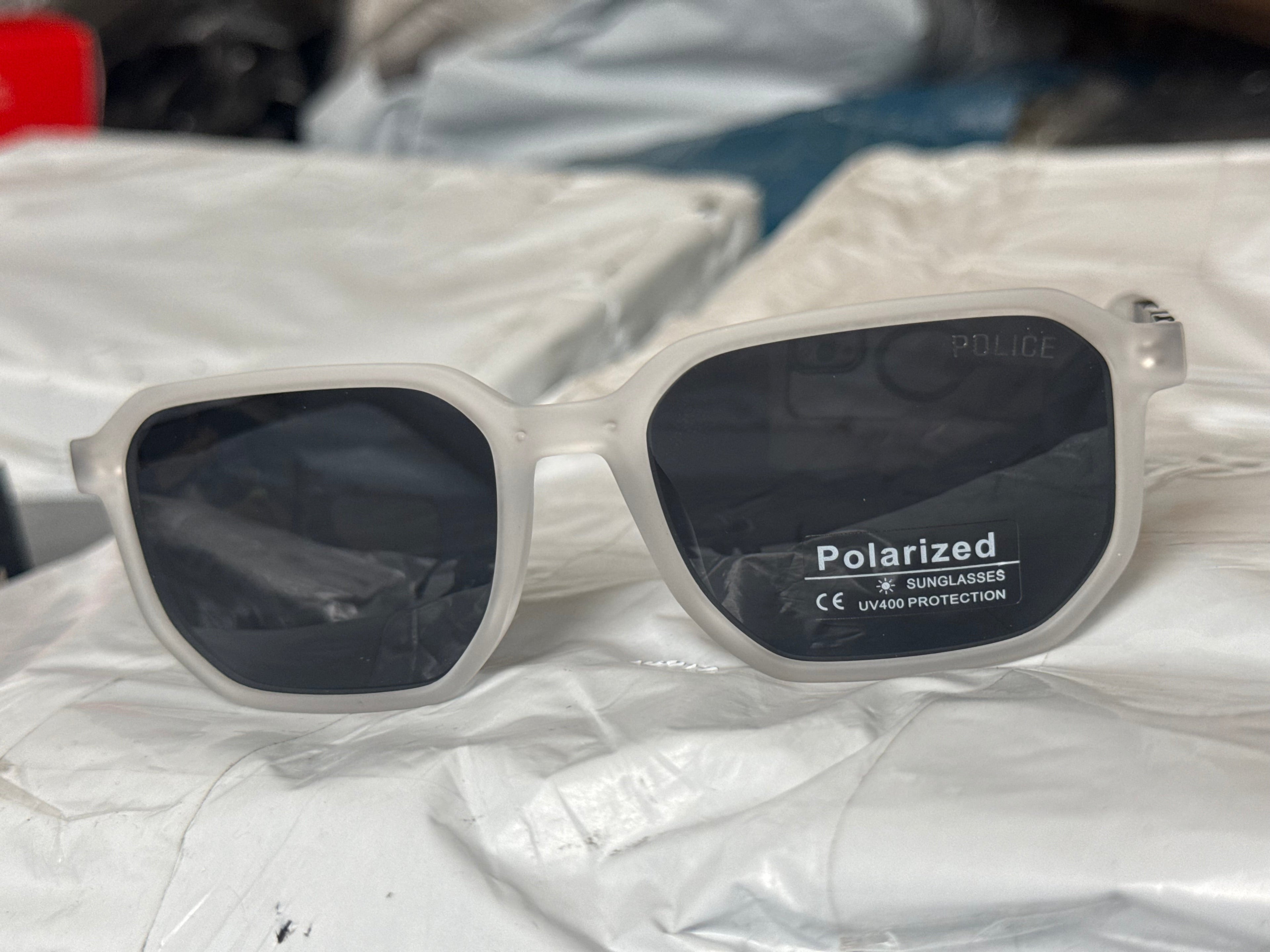 Imported Sunglasses Police Black Polorized
