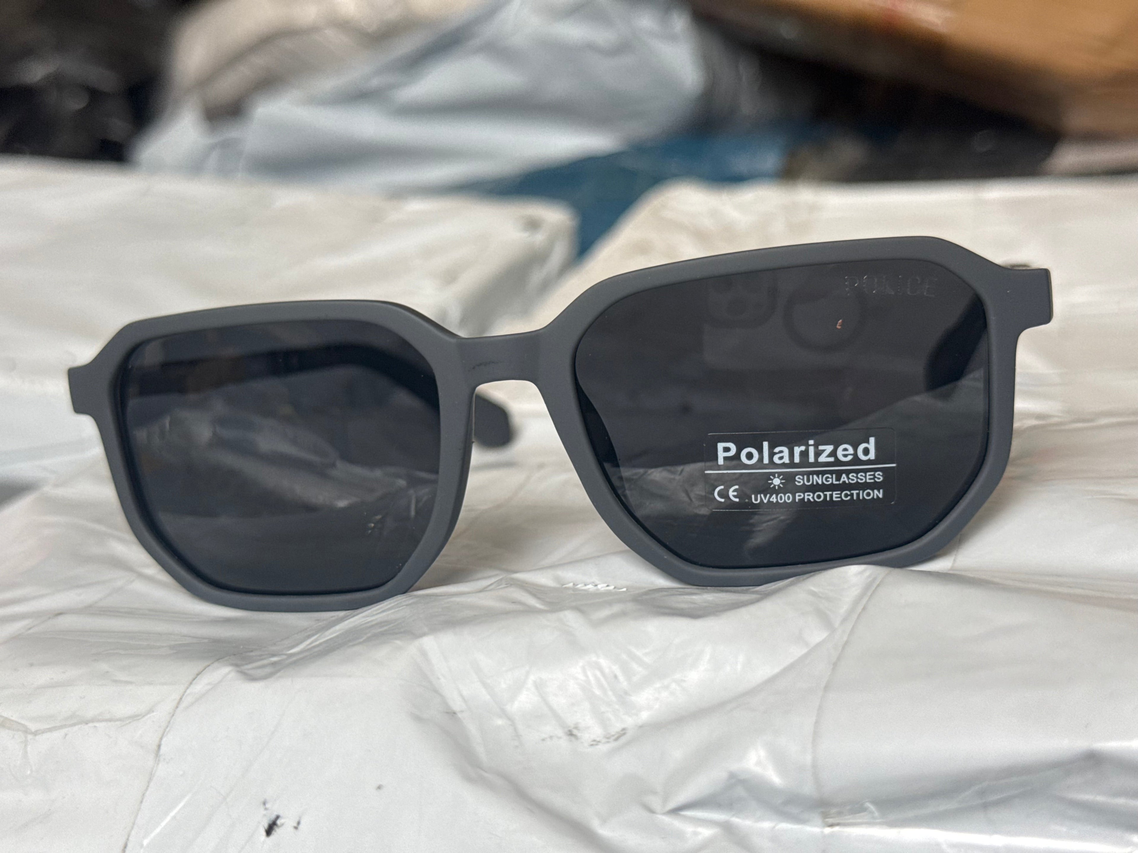 Imported Sunglasses Police Black Polorized